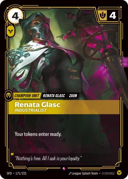 Renata Glasc - Industrialist 171/221 (Spiritforged)  - Foil | Good Games North