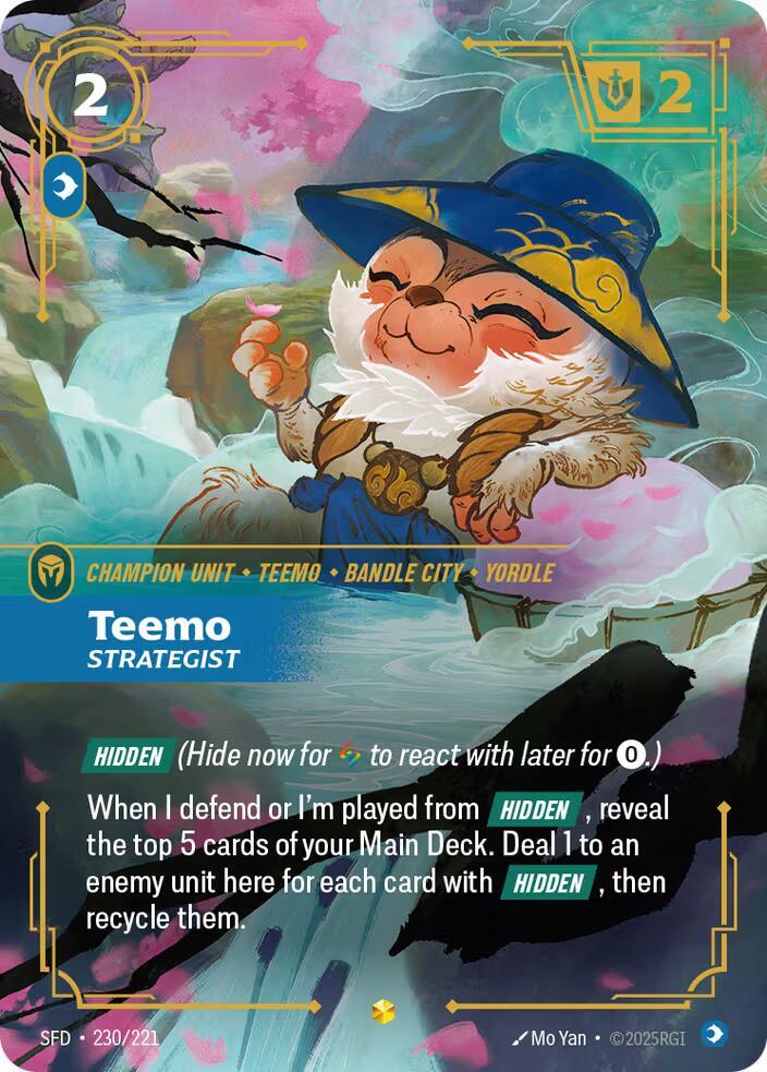 Teemo - Strategist 230/221 (Spiritforged)  - Foil | Good Games North