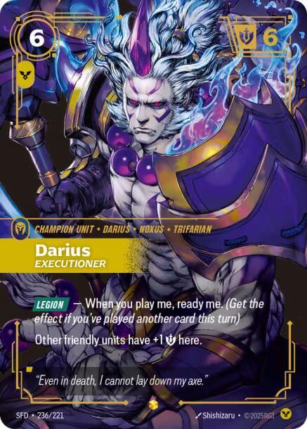 Darius - Executioner 236/221 (Spiritforged)  - Foil | Good Games North