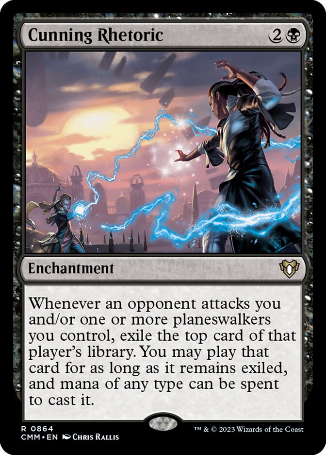 Cunning Rhetoric 864/451 (Commander Masters)  | Good Games North