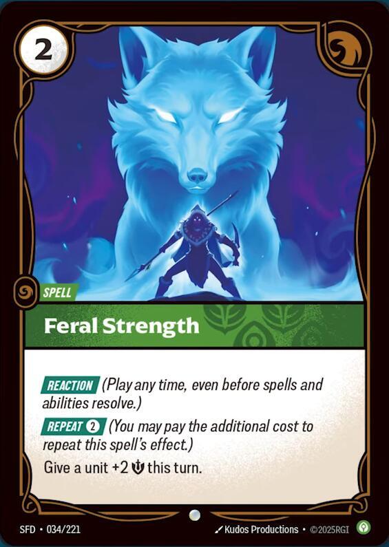 Feral Strength (Spiritforged)  | Good Games North