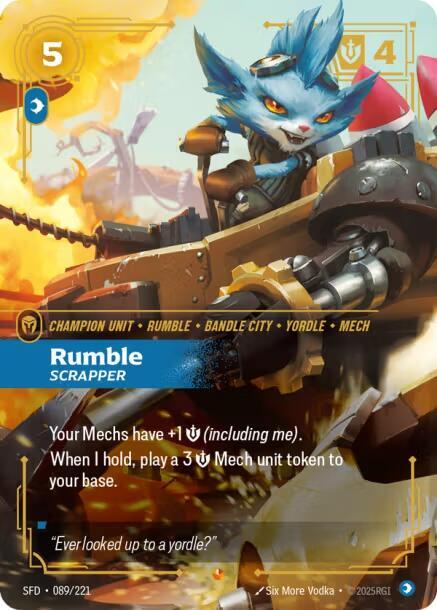 Rumble Scrapper (Spiritforged)  - Foil | Good Games North