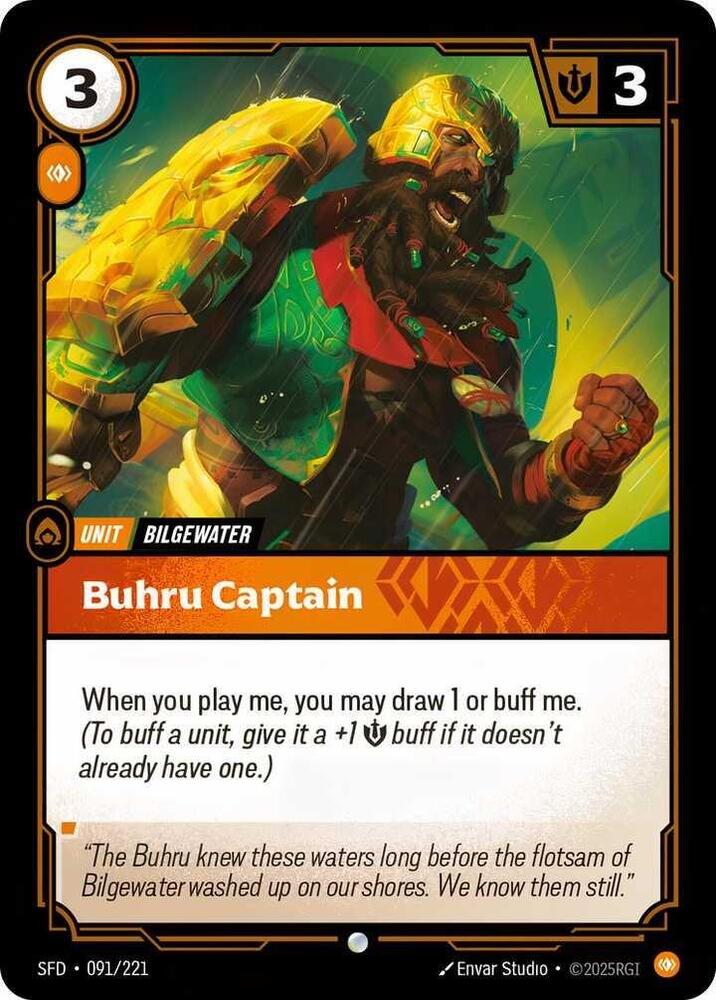 Buhru Captain 91/221 (Spiritforged)  | Good Games North