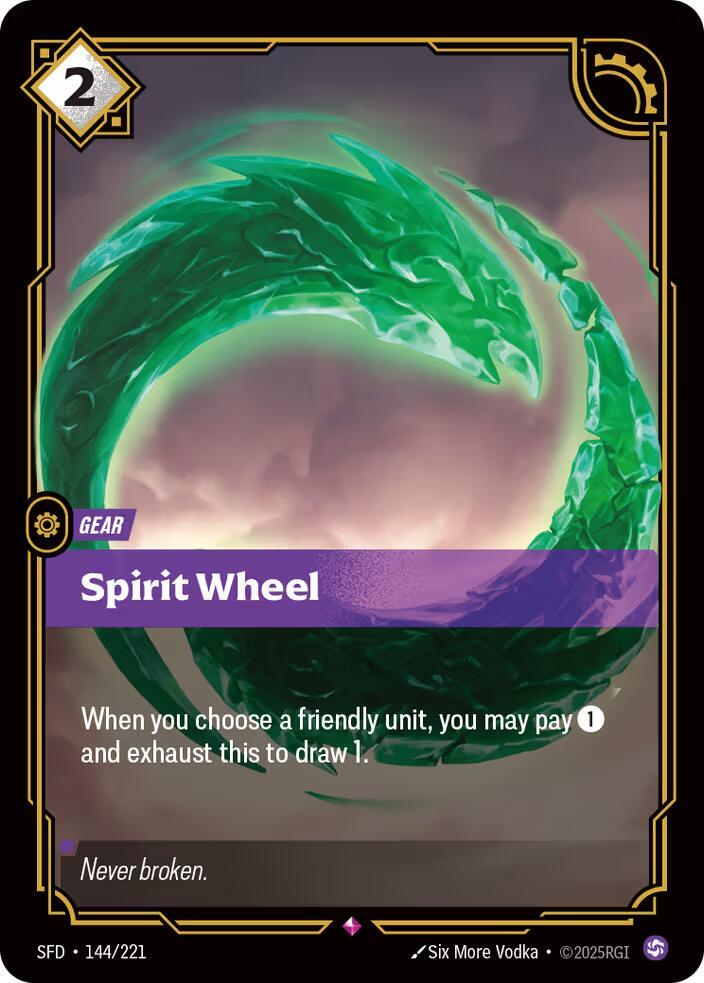 Spirit Wheel 144/221 (Spiritforged)  - Foil | Good Games North
