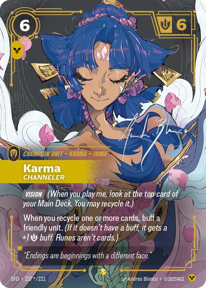 Karma - Channeler 237*/221 (Spiritforged)  - Foil | Good Games North