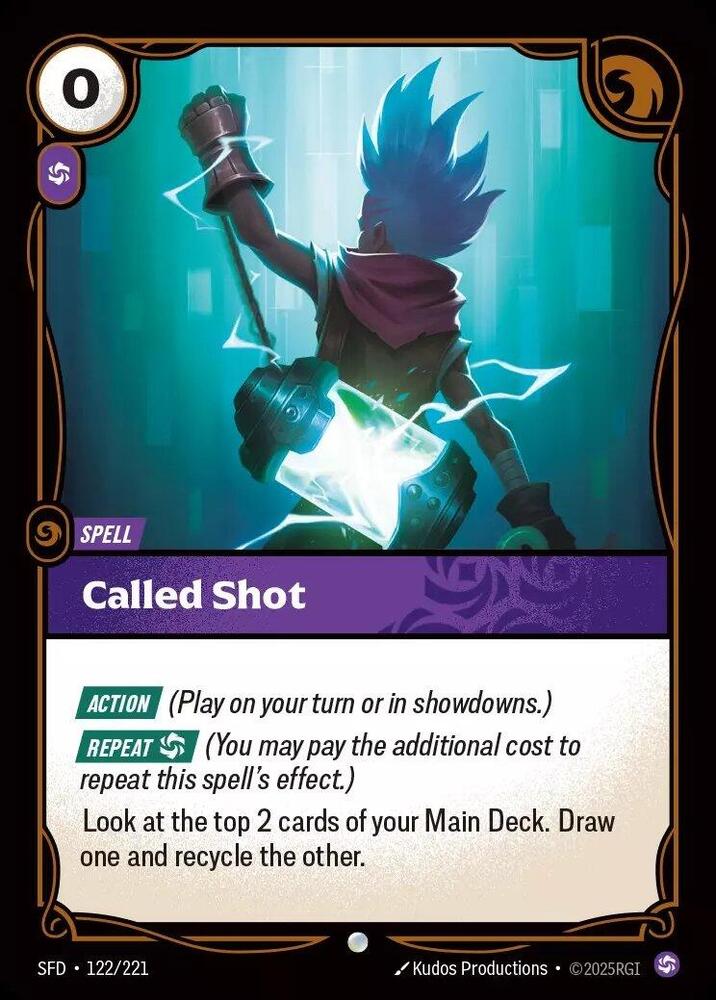 Called Shot 122/221 (Spiritforged)  - Foil | Good Games North