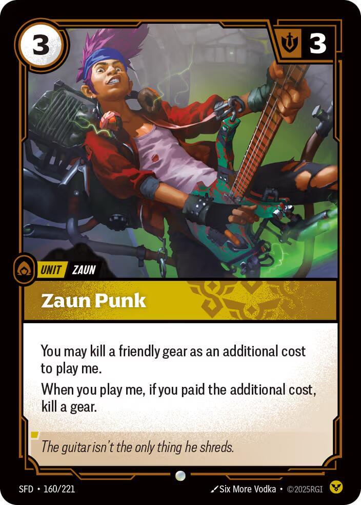 Zaun Punk 160/221 (Spiritforged)  | Good Games North