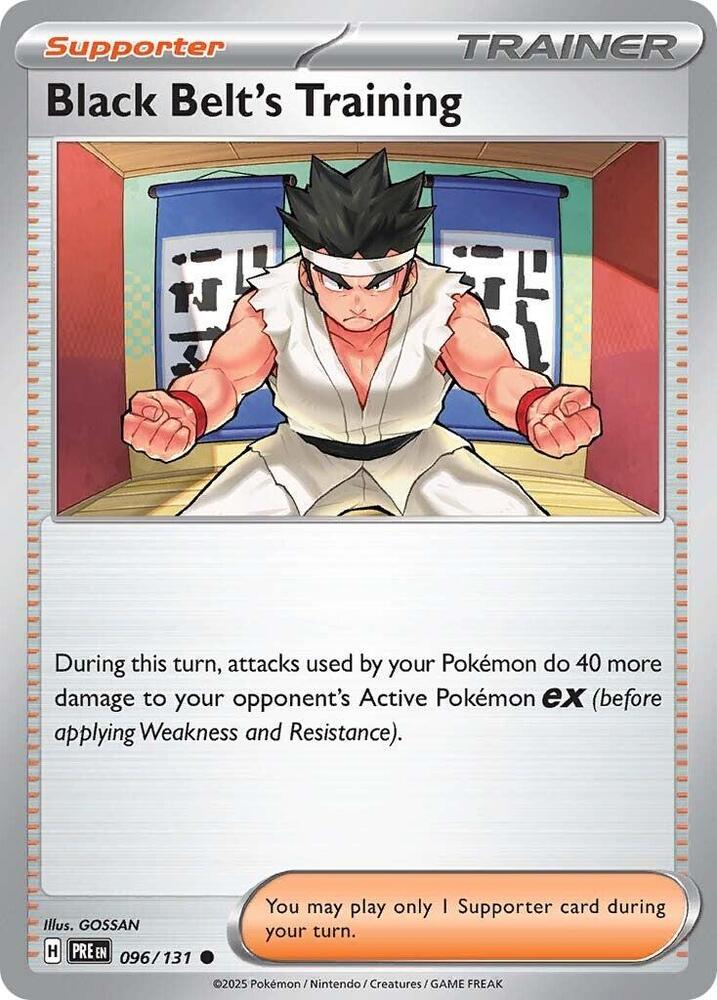 Black Belt's Training 096/131 (SV: Prismatic Evolutions)  | Good Games North
