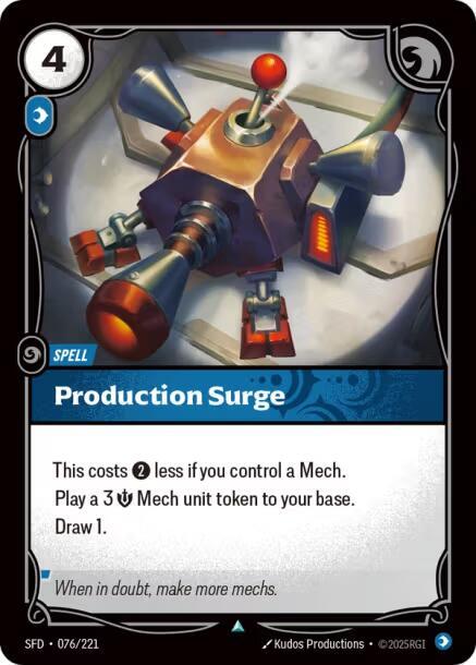 Production Surge (Spiritforged)  | Good Games North