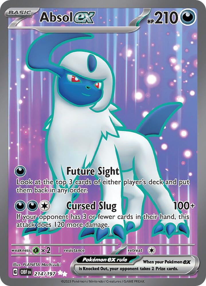 Absol ex 214/197 (SV03: Obsidian Flames)  - Holofoil | Good Games North