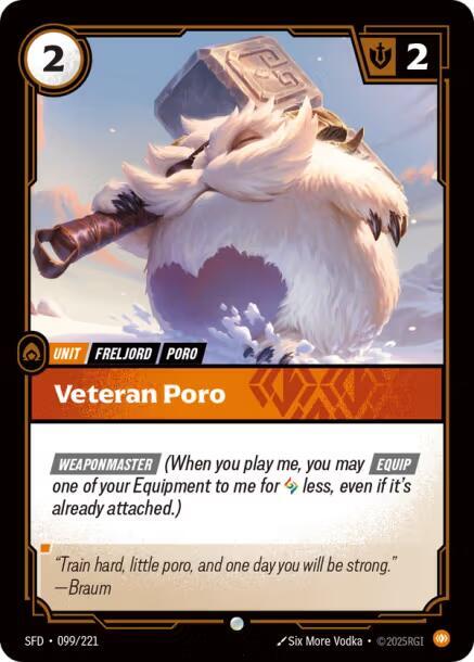 Veteran Poro 99/221 (Spiritforged)  | Good Games North