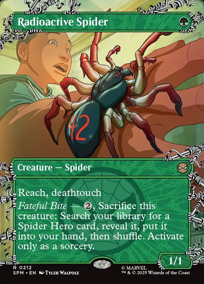 Radioactive Spider 212 (Marvel's Spider-Man)  - Showcase Foil | Good Games North