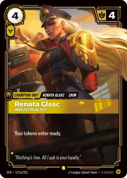 Renata Glasc Industrialist Alternate Art (Spiritforged)  - Foil | Good Games North