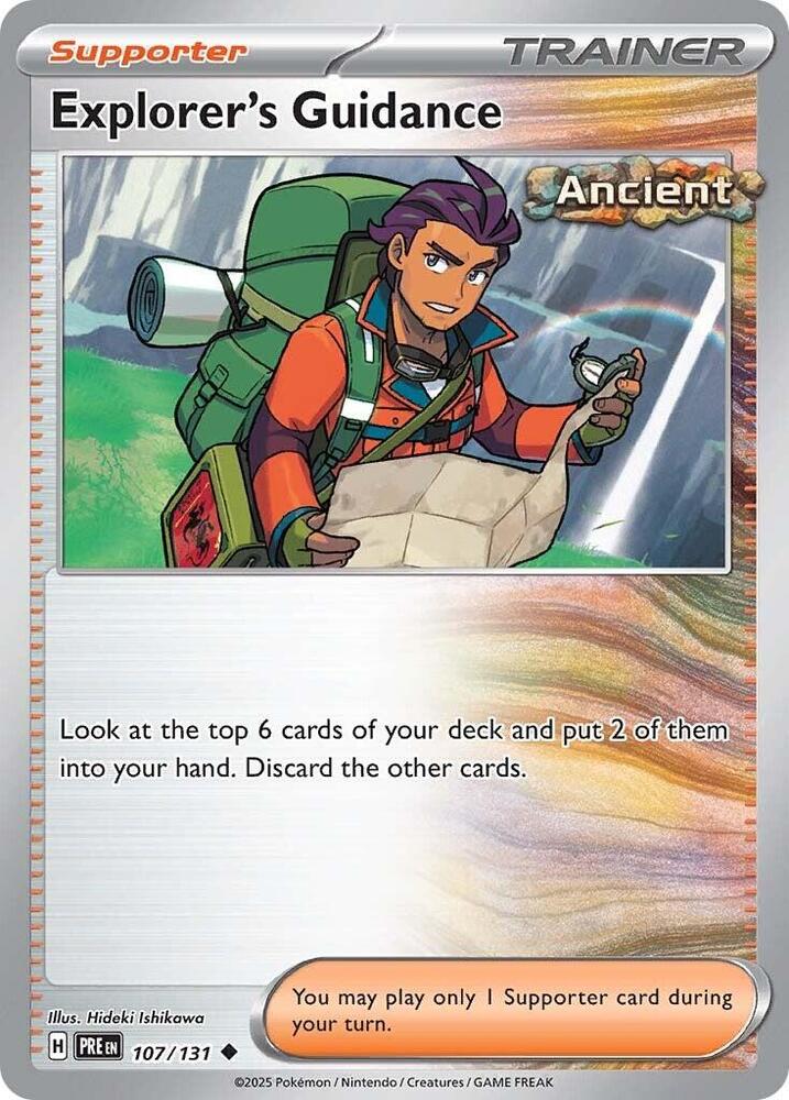 Explorer's Guidance 107/131 (SV: Prismatic Evolutions)  | Good Games North