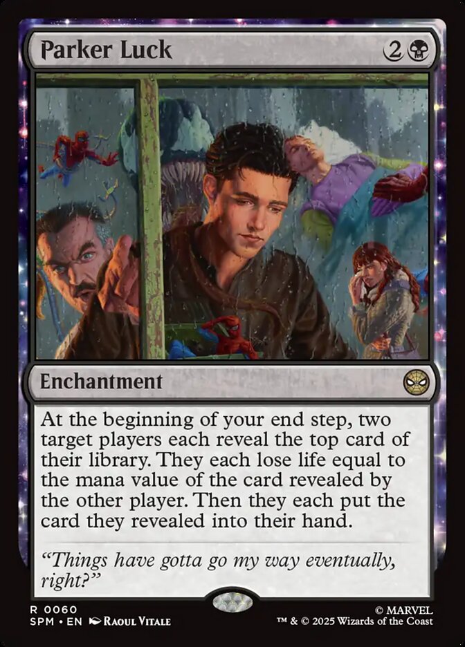 Parker Luck 60 (Marvel's Spider-Man)  - Foil | Good Games North