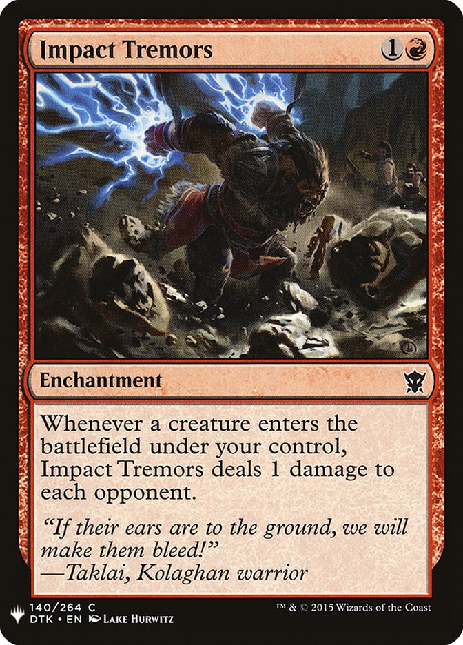 Impact Tremors 140 (The List Reprints)  | Good Games North