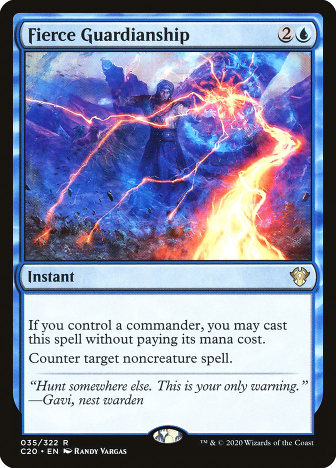 Fierce Guardianship 35 (Commander 2020)  | Good Games North