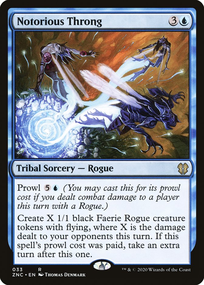 Notorious Throng 33 (Commander: Zendikar Rising)  | Good Games North
