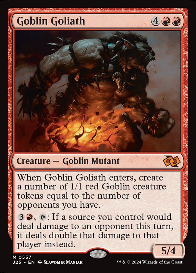 Goblin Goliath 557/779 (Foundations Jumpstart)  | Good Games North