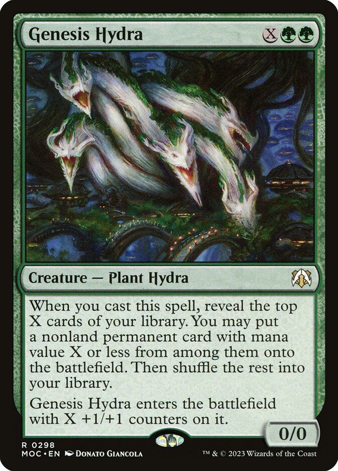 Genesis Hydra 298/444 (Commander: March of the Machine)  | Good Games North