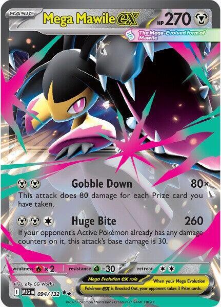 Mega Mawile ex 094 132 094/132 (ME01: Mega Evolution)  - Holofoil | Good Games North