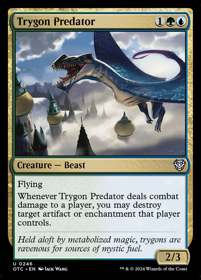 Trygon Predator 246/342 (Commander: Outlaws of Thunder Junction)  | Good Games North