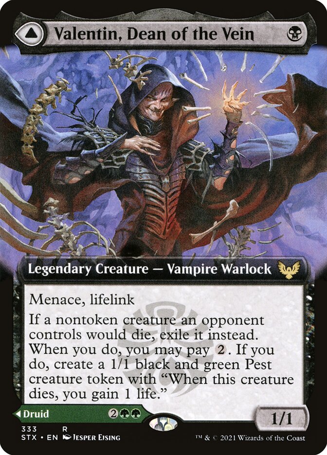 Valentin, Dean of the Vein // Lisette, Dean of the Root 333 (Strixhaven: School of Mages)  | Good Games North