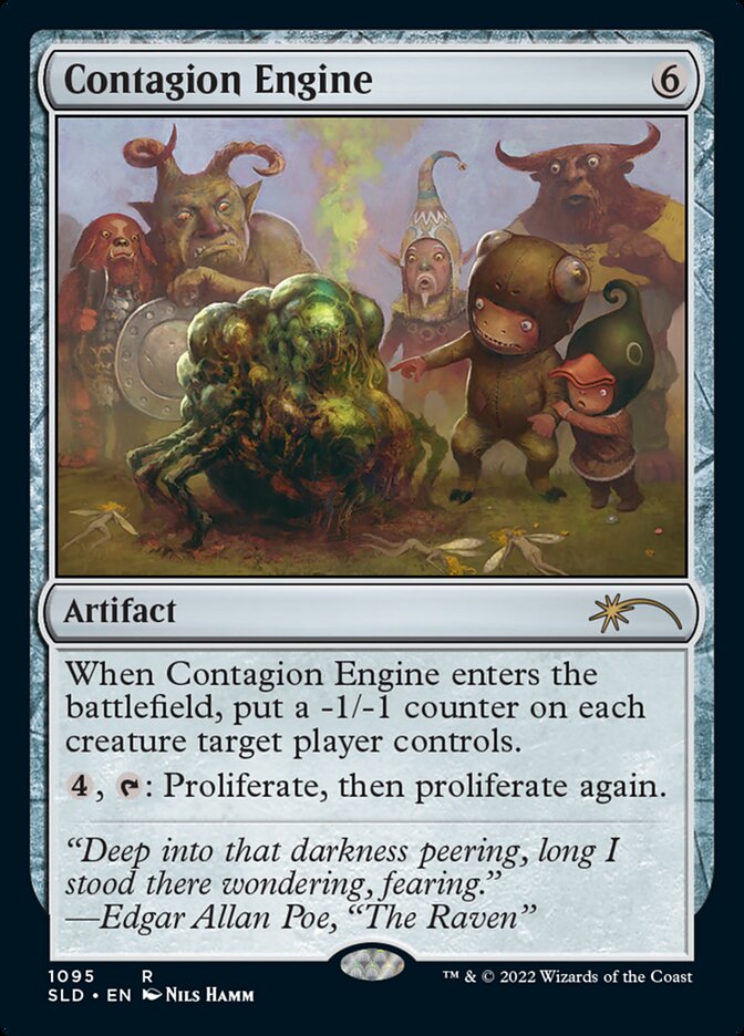 Contagion Engine 1095 (Secret Lair Drop Series)  - Foil | Good Games North