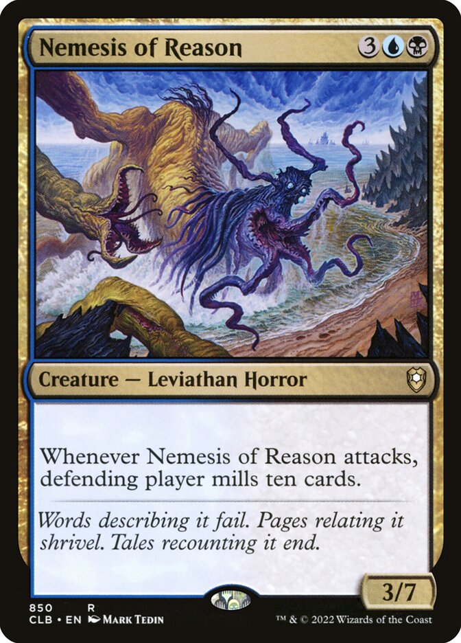 Nemesis of Reason 850 (Commander Legends: Battle for Baldur's Gate)  | Good Games North