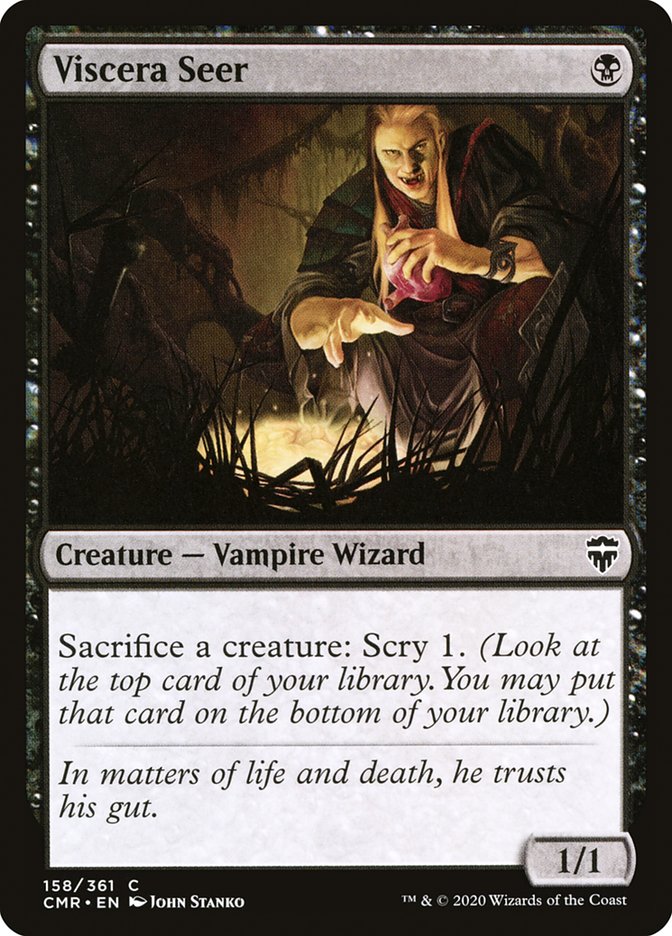 Viscera Seer 158 (Commander Legends)  - Foil | Good Games North