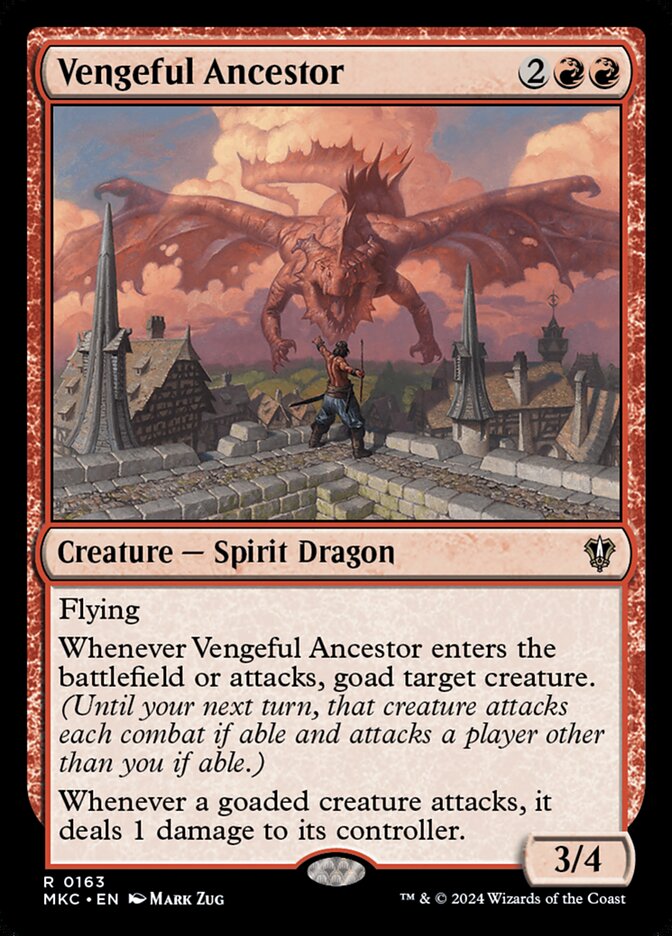 Vengeful Ancestor 163/311 (Commander: Murders at Karlov Manor)  | Good Games North