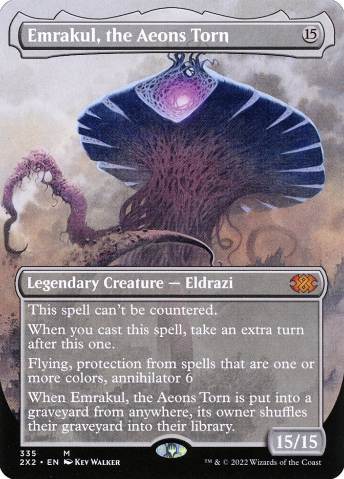 Emrakul, the Aeons Torn 335/331 (Double Masters 2022)  - Borderless | Good Games North