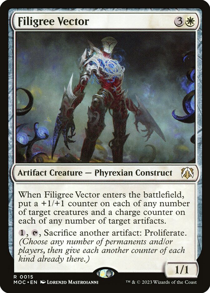 Filigree Vector 15 (Commander: March of the Machine)  | Good Games North