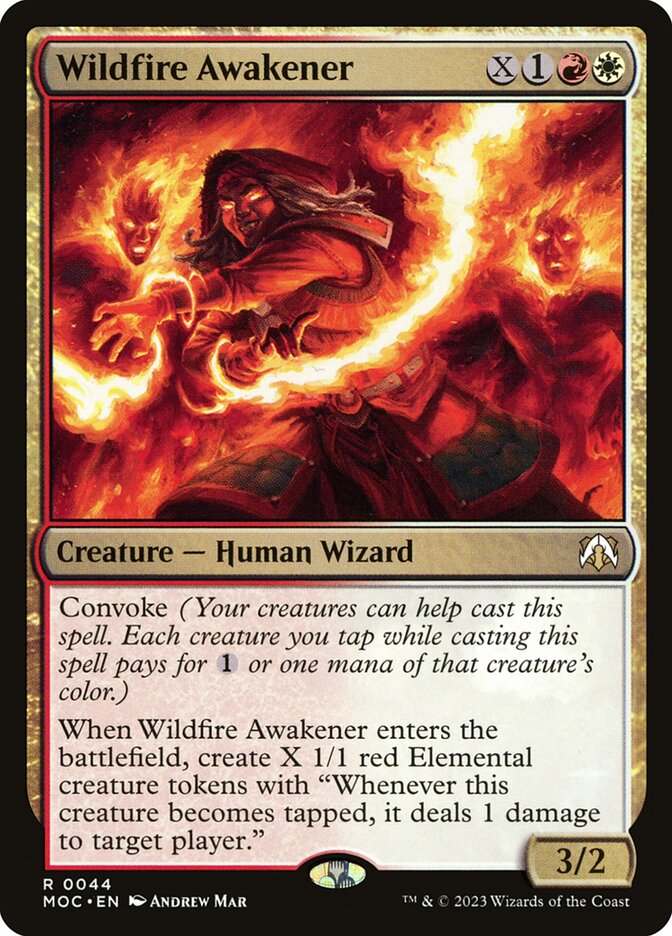 Wildfire Awakener 44 (Commander: March of the Machine)  | Good Games North