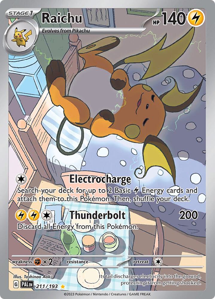 Raichu 211/193 (SV02: Paldea Evolved)  - Holofoil | Good Games North