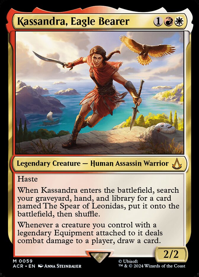 Kassandra, Eagle Bearer 59/110 (Universes Beyond: Assassin's Creed)  - Foil | Good Games North