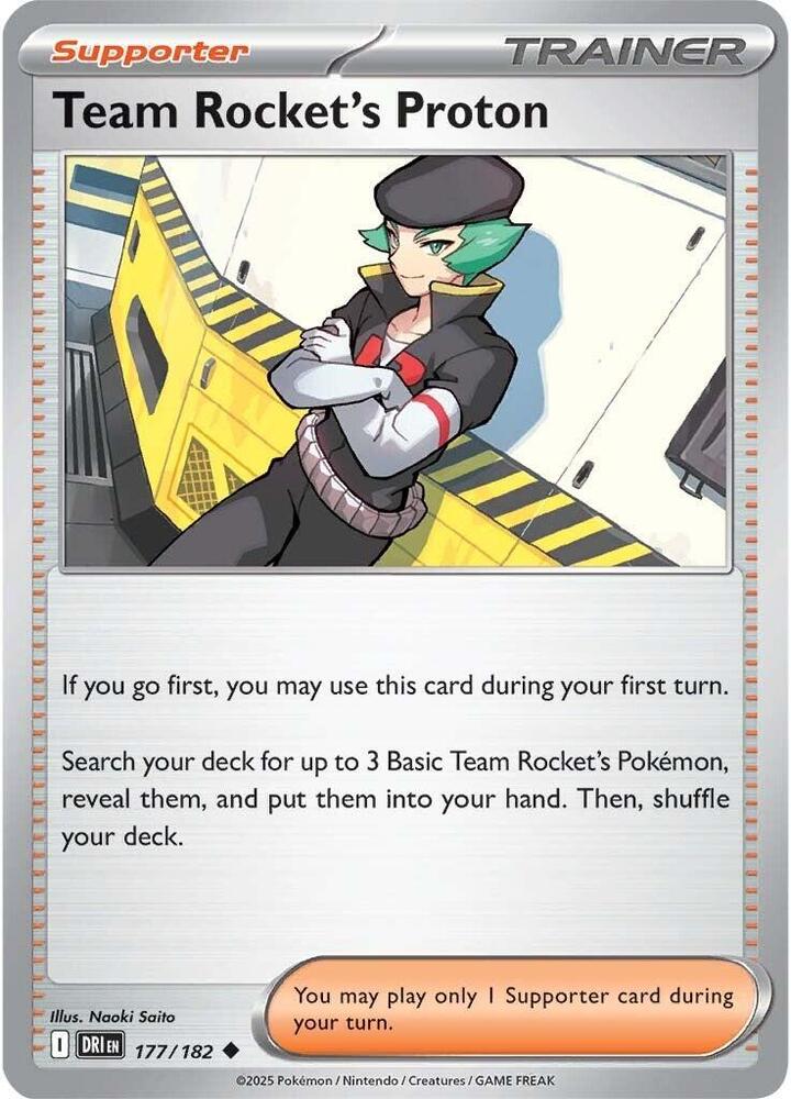 Team Rocket's Proton 177/182 (SV10: Destined Rivals)  | Good Games North
