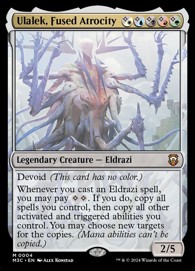 Ulalek, Fused Atrocity 4 (Commander: Modern Horizons 3)  - Foil | Good Games North