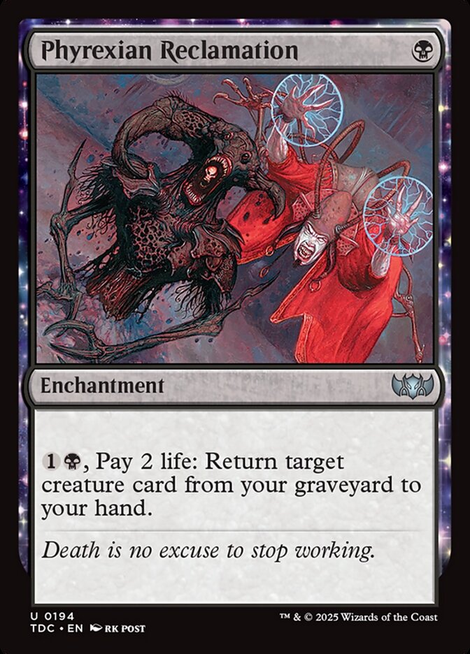 Phyrexian Reclamation 194/413 (Commander: Tarkir: Dragonstorm)  | Good Games North