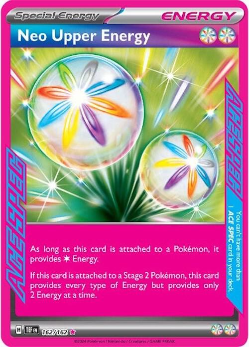 Neo Upper Energy 162/162 (SV05: Temporal Forces)  - Holofoil | Good Games North