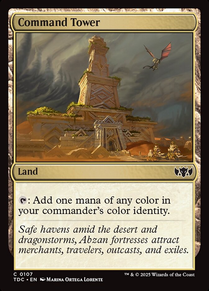 Command Tower 107 (Commander: Tarkir: Dragonstorm)  | Good Games North