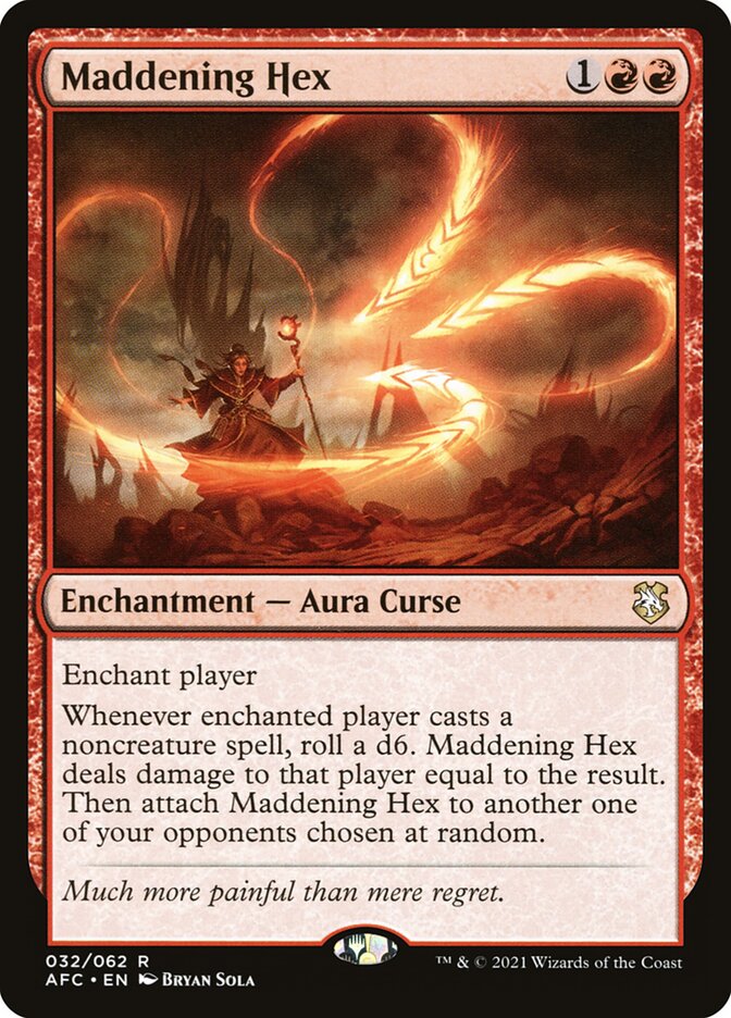 Maddening Hex 32/62 (Commander: Adventures in the Forgotten Realms)  | Good Games North