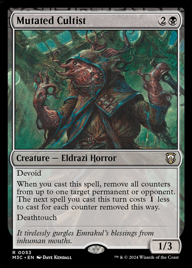 Mutated Cultist 53/411 (Commander: Modern Horizons 3)  | Good Games North