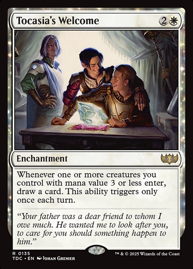 Tocasias Welcome 135 (Commander: Tarkir: Dragonstorm)  | Good Games North