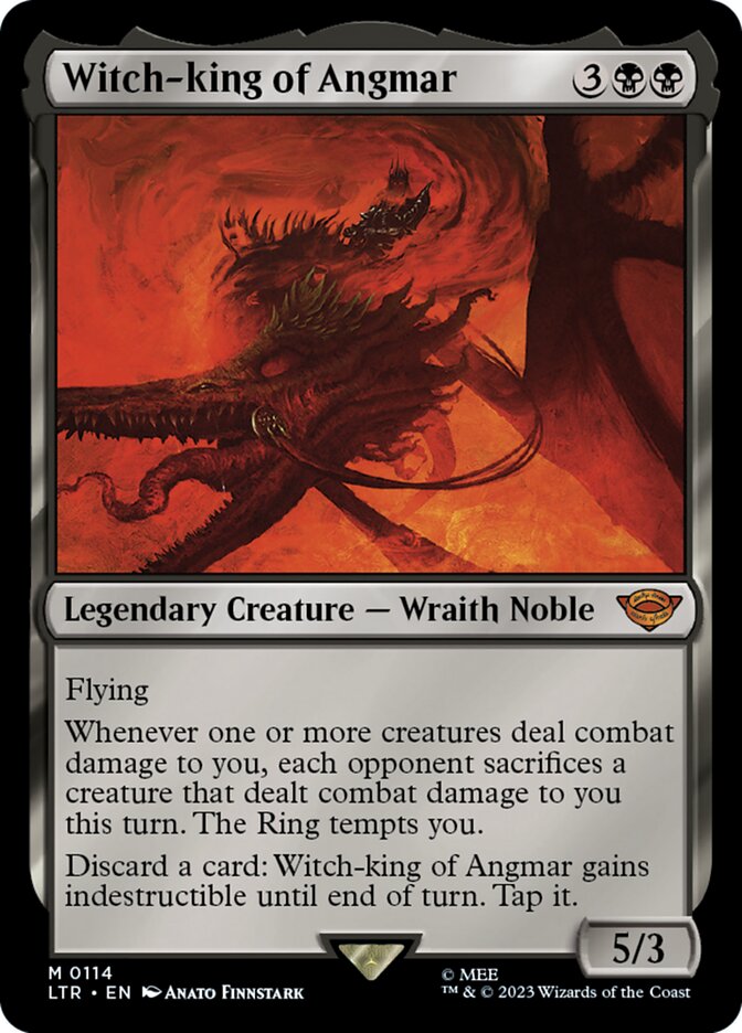Witch-king of Angmar 114 (Universes Beyond: The Lord of the Rings: Tales of Middle-earth)  - Foil | Good Games North