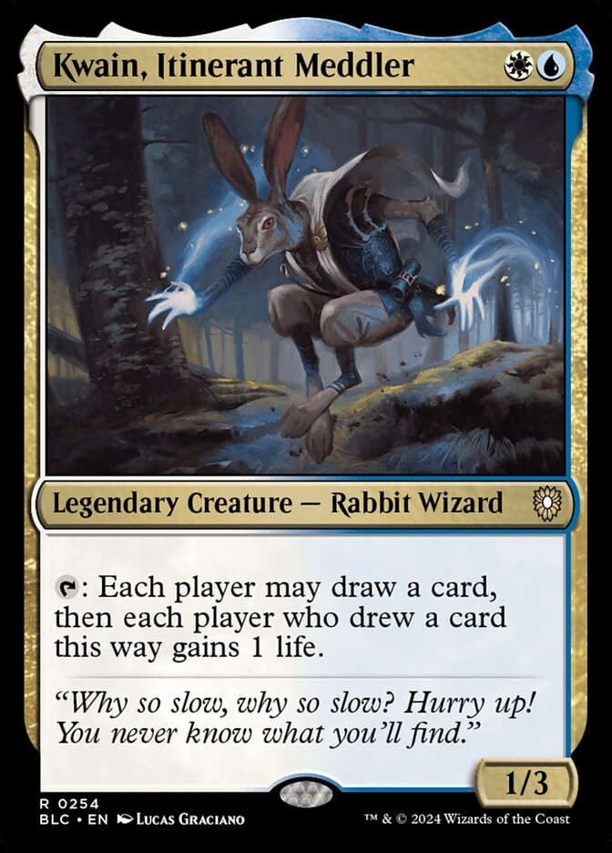 Kwain, Itinerant Meddler 254 (Commander: Bloomburrow)  | Good Games North