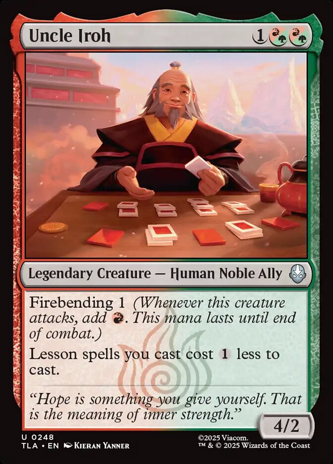 Uncle Iroh 248 (Avatar: The Last Airbender)  - Foil | Good Games North