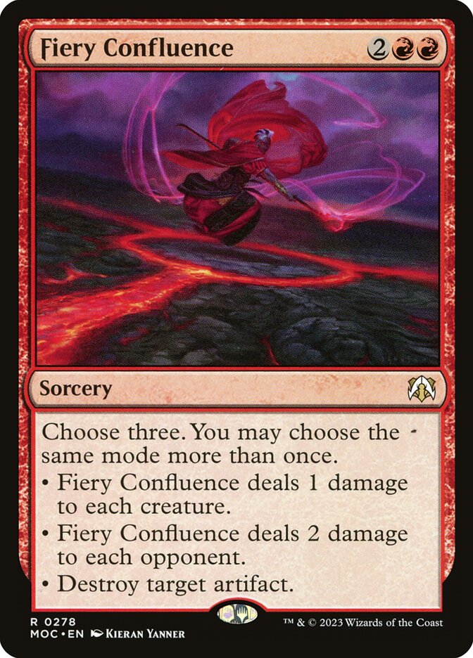 Fiery Confluence 278 (Commander: March of the Machine)  | Good Games North