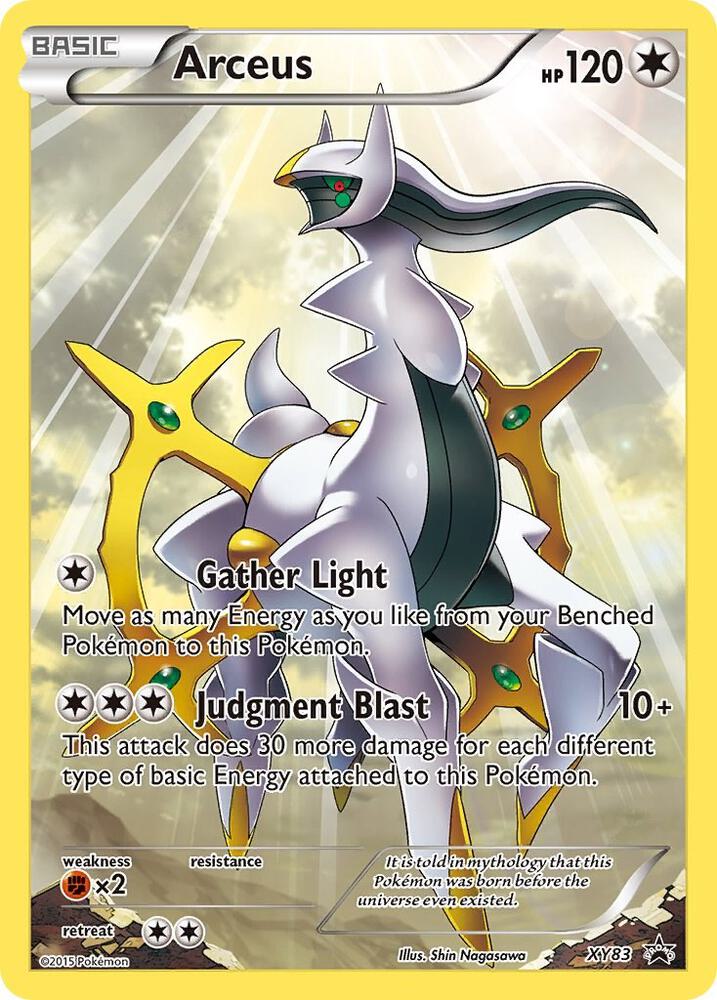 Arceus XY83 (XY Promos)  - Holofoil | Good Games North