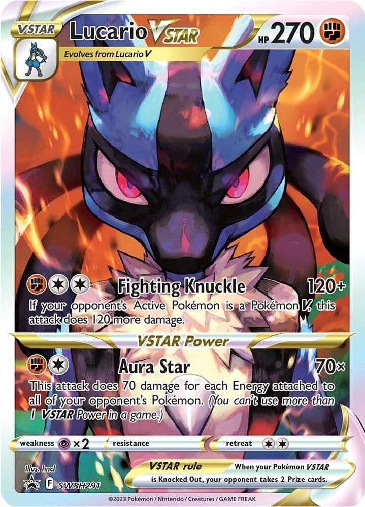 Lucario VSTAR SWSH291 (SWSH: Sword & Shield Promo Cards)  - Holofoil | Good Games North